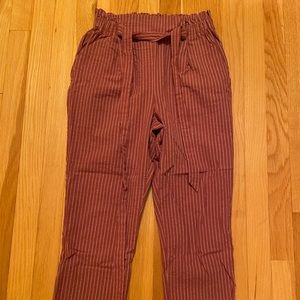 Sienna Sky Striped Pants Size Small